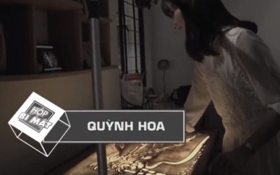 Tranh Cát Quỳnh Hoa Trong Chương Trình “Hộp Bí Mật” Trên Kênh View TV