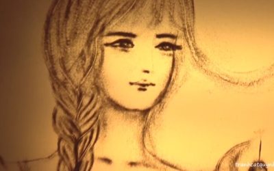 Vẽ Tranh Cát Kể Chuyện