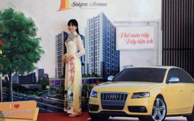 Tranh Cát Lễ Ra Mắt Dự Án BĐS Sài Gòn Avenue