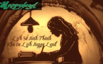Vẽ Tranh Cát Về Khu Du Lịch Happy Land