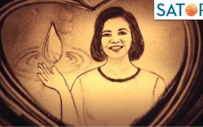 Satori – Trọn Từng Giọt Yêu Thương – Tranh Cát Quỳnh Hoa